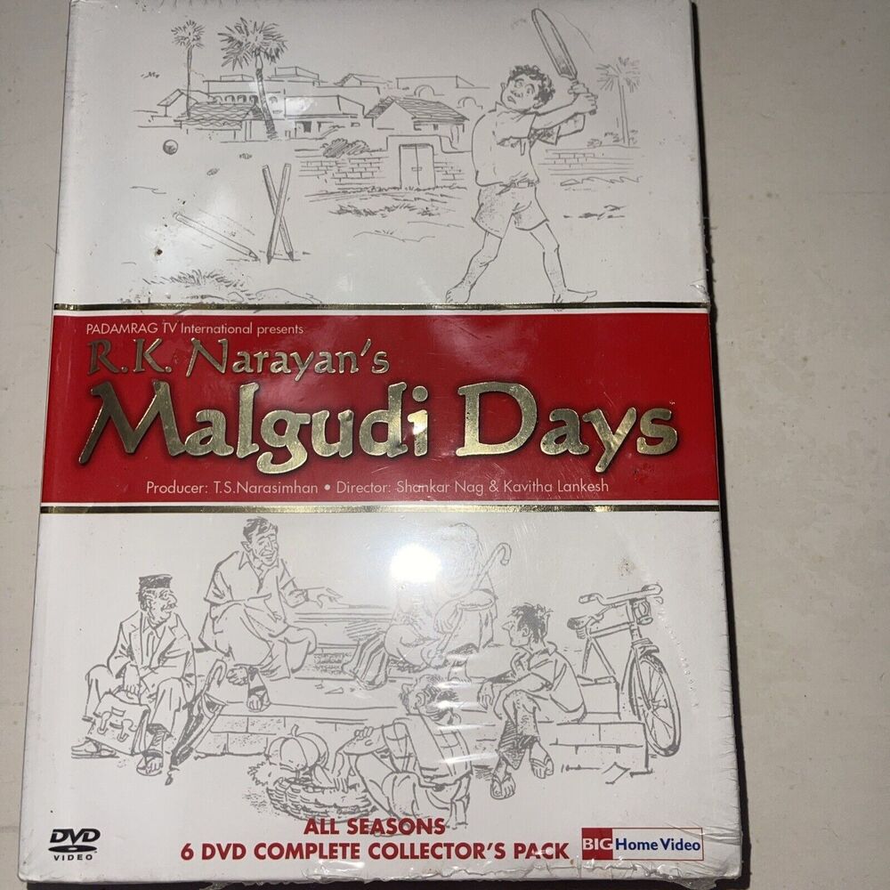 MALGUDI DAYS - ALL 4 SEASONS 6 DVD COMPLETE COLLECTOR'S PACK - ENGLISH SUBTITLES